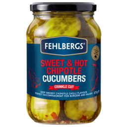 Photo of Fehlbergs Sweet & Hot Chipotle Cucumbers Crinkle Cut