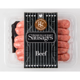 Photo of The Good Grocer Collection Premium Gourmet Beef Sausages