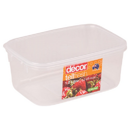 Photo of Decor Tellfresh Oblong Storage Container Single