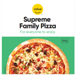Photo of Value Supreme Family Pizza 500g