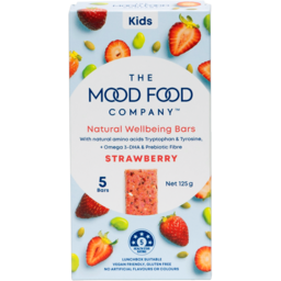 Photo of The Mood Food Company Strawberry Natural Wellbeing Bars