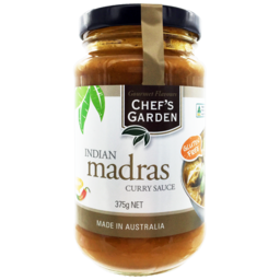 Photo of Chefs Garden Madras Indian Curry Sauce 375g
