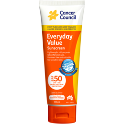 Photo of Cancer Council Everyday Value Spf50 Sunscreen Lotion 110ml