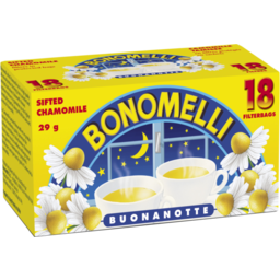 Photo of Bonomelli Chamomile Tea Bags 18 Pack 29g