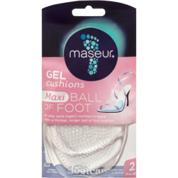 Photo of Footcare Maseur Gel Cushions Ball Of Foot Maxi 2 Pairs