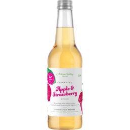 Photo of Ashton Valley Fresh Apple & Strawberry Sparkling Juice 330ml