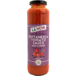 Photo of La Nova Heat & Serve Tomato & Puttanesca Sauce 680g