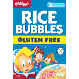Photo of Kelloggs Rice Bubbles Gluten Free 315g