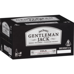 Photo of Jack Daniels Gentleman Jack & Cola 330ml 24 Pack