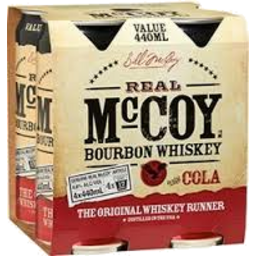 Photo of Real Mccoy Bourbon & Cola Can