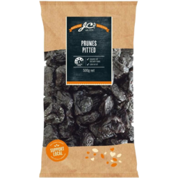 Photo of Jcs Plums Dried Pitted Prunes 500gm
