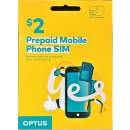 Photo of Optus Mobile Phone $2 SIM