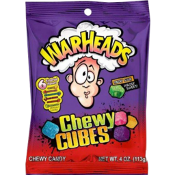 Photo of Warheads Sour Chewy Cubes