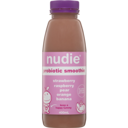 Photo of Nudie Probiotic Smoothie Strawberry 400ml