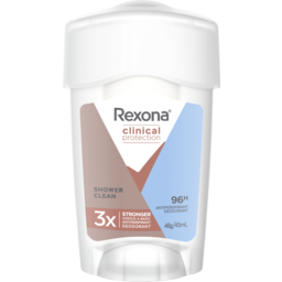 Photo of Rexona Women Clinical Protection Antiperspirant Shower Clean 45ml