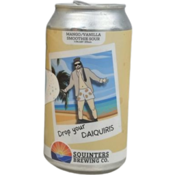 Photo of Squinters Brewing Co. Drop Your Daiquiris Mango Vanilla Smoothie Sour Can
