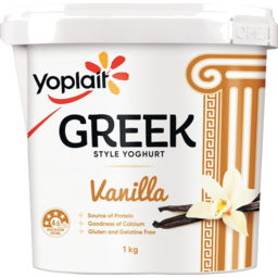 Photo of Yoplait Greek Style Vanilla 1kg
