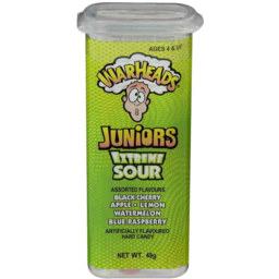 Photo of Warheads Juniors Extreme Sour Assorted Flavours 49gm