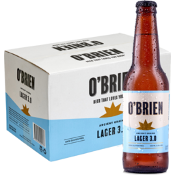 Photo of O'BRIEN Lager 3.0 3% Gf
