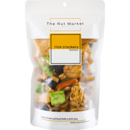 Photo of Nut Market Rice Crackers Seaweed 180g