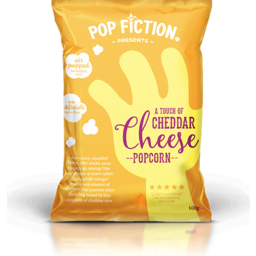 Photo of Pop Fiction Cheddar Cheese Popcorn 100g