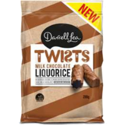 Photo of Darrell Lea Twist Milk Chocolate Liquorice