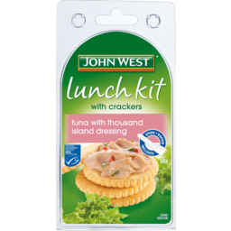 Photo of John West Lunch Kit Tuna With 1000 Island Dressing With Crackers 108g
