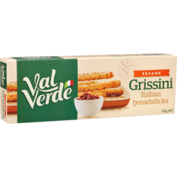 Photo of Val Verde Sesame Grissini Italian Bread Sticks 125g