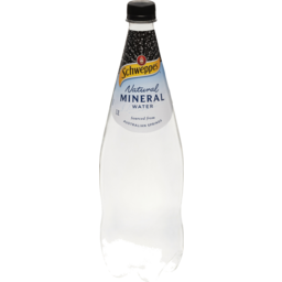 Photo of Schweppes Natural Mineral Water 1.1l