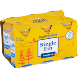 Photo of Gage Roads Single Fin Can 330ml 6 Pack