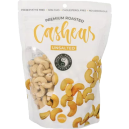 Photo of Spiral Cashews Roasted Unsalted 400g