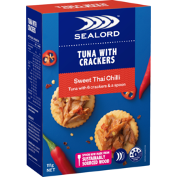 Photo of Sealord Tuna With Crackers Sweet Thai Chilli Tuna