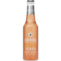 Photo of Vodka Cruiser Summer Peach 4.6% 275ml Bottle 275ml