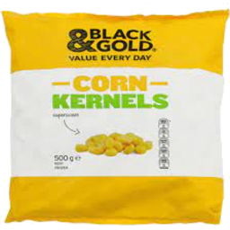 Photo of Black & Gold Frozen Corn Kernels