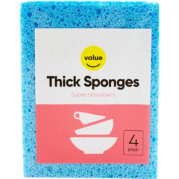 Photo of Value Thick Sponges 4 Pack