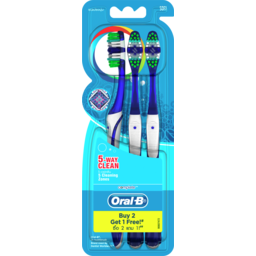 Photo of Oral-B Complete 5 Way Clean Toothbrush 3 Count
