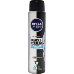 Photo of Nivea Deodorant Aerosol Men Black And White Fresh 250ml