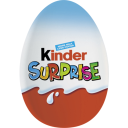 Photo of Kinder Surprise Milk Chocolate Egg Blue With Toy 20g