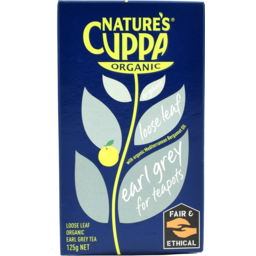 Photo of Natures Cuppa Organic Leaf Tea Earl Grey