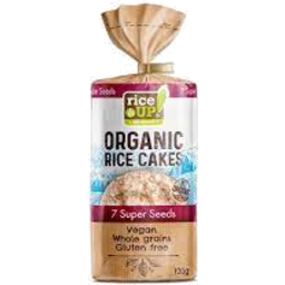 Photo of RICE UP Org Brown Rice Cakes 7 Super Seeds