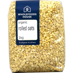 Photo of Wholefoods House Oats Rolled Organic 1kg