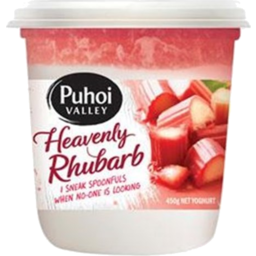 Photo of Puhoi Valley Yoghurt Heavenly Rhubarb