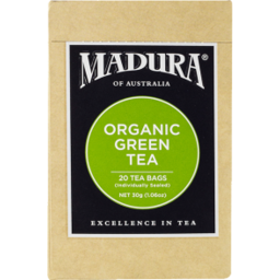 Photo of Madura Tea Bags Green 30g