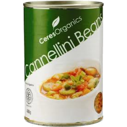 Photo of CERES ORGANIC Cannellini Beans Low Sodium Tin 400