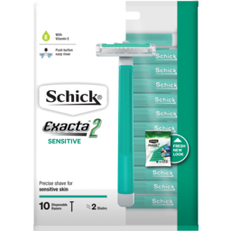 Photo of Schick Exacta 2 Razors Sensitive 10 Pack