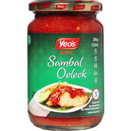 Photo of Yeos Sambal Oelek Gluten Free 250ml
