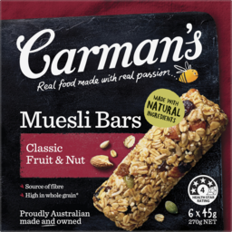Photo of Carmans Classic Fruit & Nut Muesli Bars