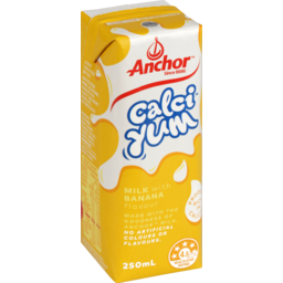 Photo of Anchor Calci-Yum Uht Flavoured Milk Banana 250ml