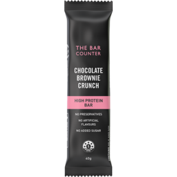 Photo of The Bar Counter High Protein Bar Chocolate Brownie Crunch 40gm