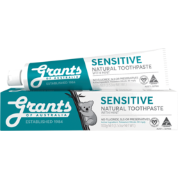 Photo of GRANTS OF AUSTRALIA Sensitive Toothpaste With Mint 110g